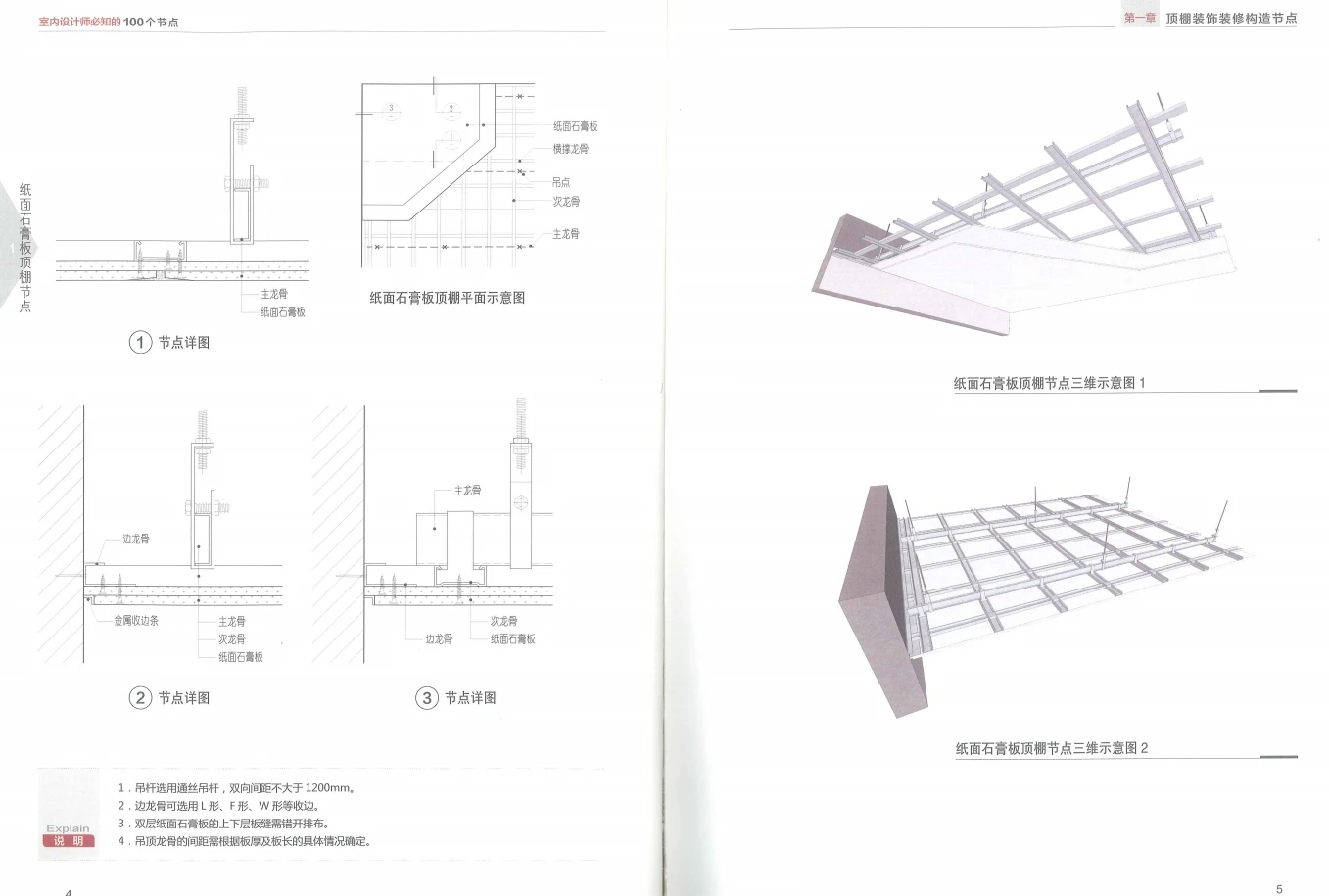 室内设计师必知的 100个节点-扫描书籍PDF资料